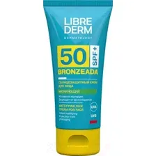 Крем солнцезащитный Librederm Bronzeada Матирующий SPF50 (50мл)