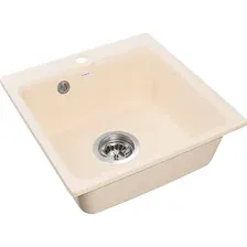 Кухонная мойка GranFest Smart, GF-SM430, бежевый