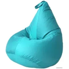 Кресло-мешок Kreslomeshki Капля Оксфорд 210 (XXL, бирюза)