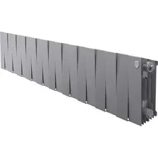 Биметаллический радиатор Royal Thermo PianoForte 200 Серебристый - 20 секций