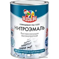 Эмаль Olecolor НЦ-132П 1.7 кг (желто-коричневый)