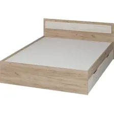 Кровать Тащи в дом Гармония КР604 160х200 (крафт серый/крафт белый)