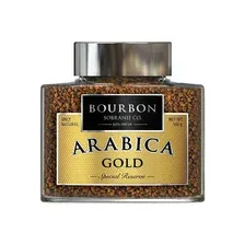 Кофе растворимый Bourbon Espresso с добавлением молотого, 100 г
