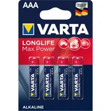 Комплект батареек Varta MAX T.AAA BLI 4 / 04703101404