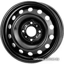 Штампованные диски Eurodisk 53B35B 14x5.5" 4x98мм DIA 58.6мм ET 35мм Black