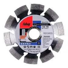 Отрезной диск алмазный Fubag 32125-3