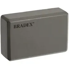 Блок для йоги Bradex SF 0407 (серый)