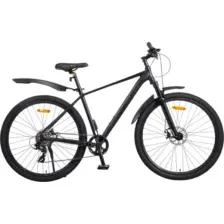 Велосипед DeltA Prime Pro 29 / PRIME PRO29.19.BK (29, черный, разобранный в коробке)