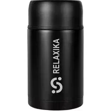 Термос для еды Relaxika 301 (1л, черный)
