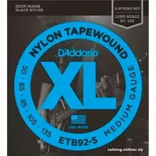 Струны для гитары D'Addario ETB92-5