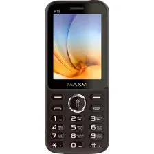 Мобильный телефон Maxvi K18 (коричневый)