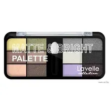 Палетка теней для век "Matte and Bright" тон: 01