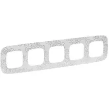 Рамка Legrand Valena Allure 754345 (нарцисс/хром)