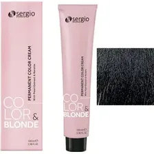 Крем-краска для волос Sergio Professional Color&Blonde 1 черный