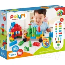 Конструктор PolyM Строитель 760008_HP (80эл)