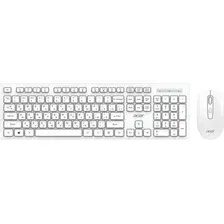Комплект клавиатура и мышь Acer OCC503 / ZL.ACC11.00L (белый)