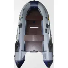Надувная лодка Муссон 3200 СК Best (серый/синий)