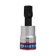 Головка торцевая 3/8" с вставкой-битой TORX PLUS IPR55х50 мм (5-ти лучевой) KING TONY 302D55