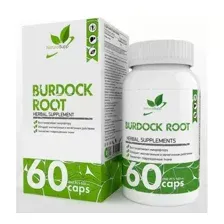 Корень лопуха NaturalSupp Burdock Root 60 капсул