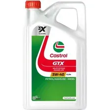 Моторное масло Castrol GTX 5W-40 / 15F687 (5л)