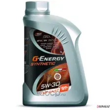 Моторное масло G-ENERGY 253142399 5W-30 синтетическое 1 л