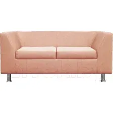 Диван Brioli Дедрик двухместный (J11/розовый)