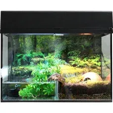 Террариум Lucky Reptile Стартовый комплект для амфибий / SK50BP-B (черный)