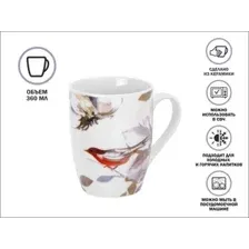 Кружка Perfecto Linea Flower Bird-2 30-063642