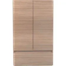 Шкаф для ванной Symbolite Атлантика 100 с ящиком (ясень перламутр)