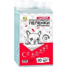 Одноразовая пеленка для животных Four Pets PFA104-30 (60x90см, 30шт)