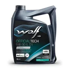 Моторное масло WOLF OfficialTech 5W30 IL D1 / 1054588 (5л)