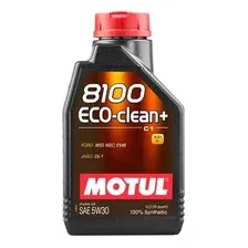Моторное масло MOTUL 8100 ECO-CLEAN+ 5W-30, 1л / 113551 (замена 101580)