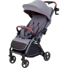 Коляска прогулочная «книга» MOWbaby Атом MB200 (Grey)