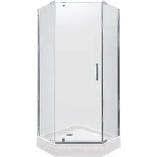 Душевой уголок Triton Дека 90x90 (хром, с поддоном)