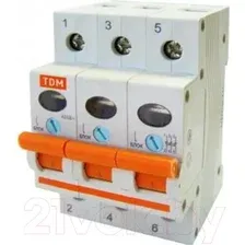 Выключатель нагрузки TDM Electric SQ0211-0025 (мини-рубильник)