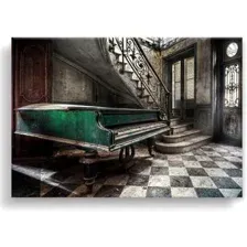 Картина Orlix Пианино в серебре CA-11900 113x85 см