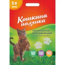 Наполнитель для туалета Кошкина Полянка Цеолит 5 л