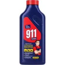 Средство для труб 911 Formula Активные гранулы 500 г