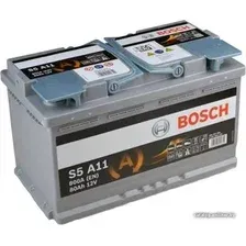 Автомобильный аккумулятор Bosch S5 A11 (580901080) 80 А/ч