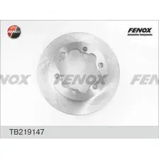 Тормозной диск FENOX TB219147 вентилируемый , задняя ось