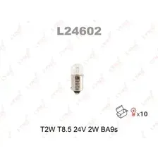Автолампа BA9s LYNXAUTO L24602 T2W 24