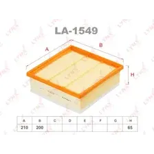 Воздушный фильтр LYNXAUTO LA-1549
