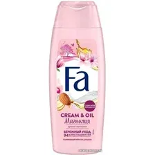 Крем-гель Fa Гель для душа Cream и Oil Магнолия Бережный уход 250 мл