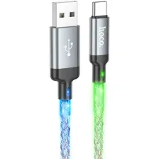 Кабель Hoco U112 USB Type-C - USB Type-C (1 м, серый)