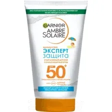 Крем солнцезащитный Garnier Ambre Solaire Малыш в тени SPF 50 детский (50мл)