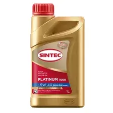Моторное масло SINTEC PLATINUM 7000 5W-40 ACEA C3 API SP, 1л / 963358