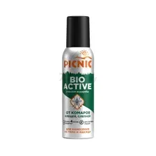 Средство репеллентное от насекомых PICNIC Bio Аctiv 125 мл (9161133059)