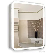 Silver Mirrors Шкаф с зеркалом Фиджи flip 60x80 LED-00002472