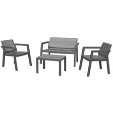 Комплект Keter Emily 2 seater, графит