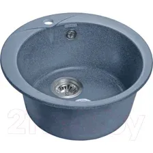 Мойка кухонная GranFest Rondo GF-R480 (графит)